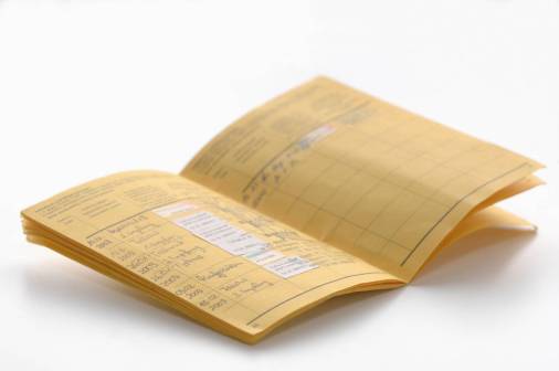 immunization vaccination book