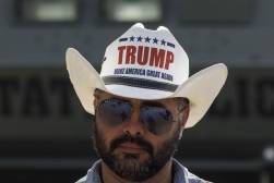 Trump cowboy hat