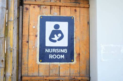nursing room sign