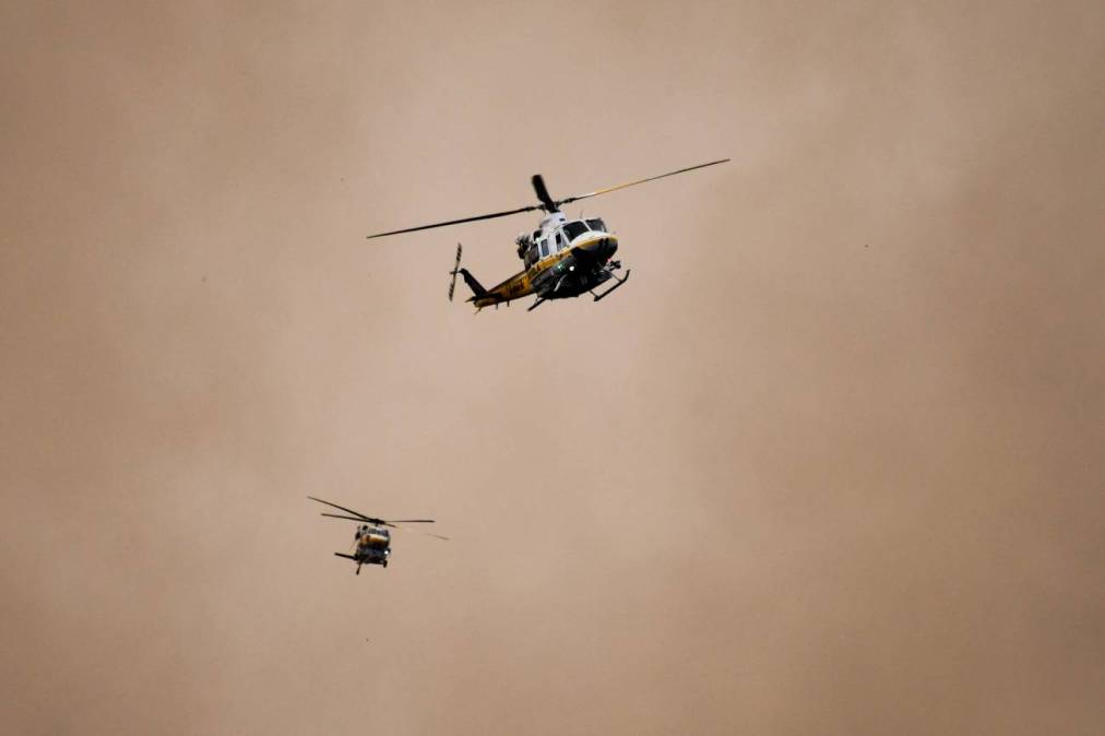 fire helicopters